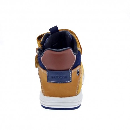 Botines Geox zapatos Niño modelo Alben Amarillo 