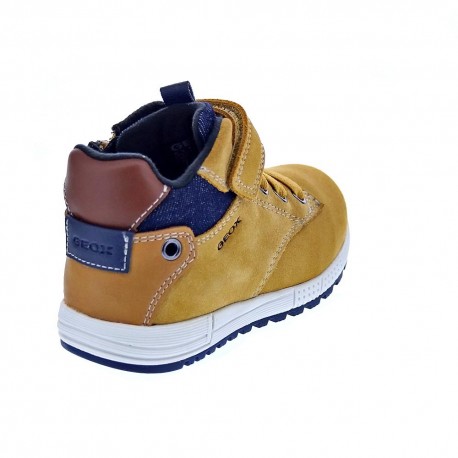 Botines Geox zapatos Niño modelo Alben Amarillo 