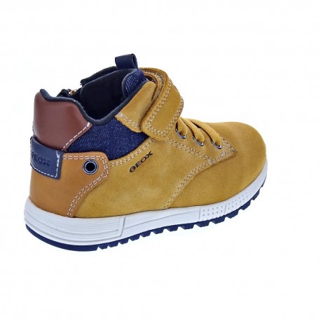 Botines Geox zapatos Niño modelo Alben Amarillo 