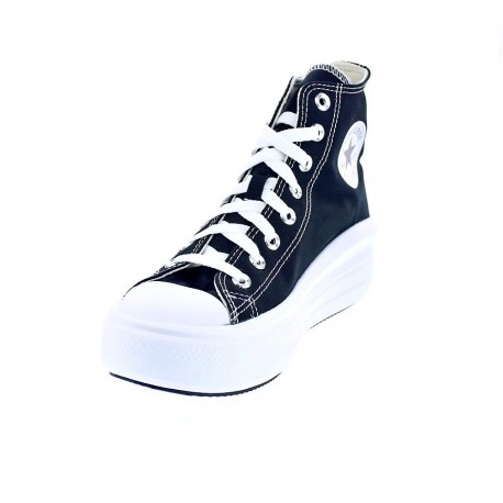 Zapatillas botas Converse zapatos Mujer modelo Chuck Taylor All Star Move Negro Cordón