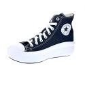 Zapatillas botas Converse zapatos Mujer modelo Chuck Taylor All Star Move Negro Cordón