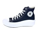 Zapatillas botas Converse zapatos Mujer modelo Chuck Taylor All Star Move Negro Cordón