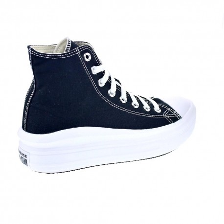 Zapatillas botas Converse zapatos Mujer modelo Chuck Taylor All Star Move Negro Cordón