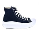 Zapatillas botas Converse zapatos Mujer modelo Chuck Taylor All Star Move Negro Cordón