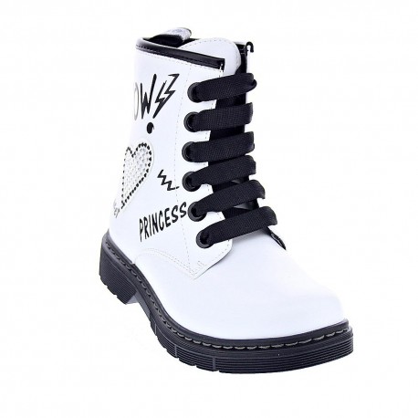 Botines Asso zapatos Niña modelo AG12522 Blanco 