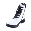 Botines Asso zapatos Niña modelo AG12522 Blanco 