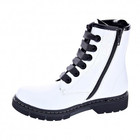 Botines Asso zapatos Niña modelo AG12522 Blanco 