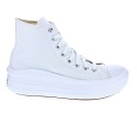 Zapatillas botas Converse zapatos Mujer modelo Chuck Taylor Bota Star Move Blanco Cordón