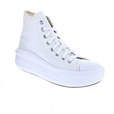 Zapatillas botas Converse zapatos Mujer modelo Chuck Taylor Bota Star Move Blanco Cordón