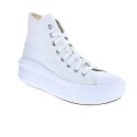 Zapatillas botas Converse zapatos Mujer modelo Chuck Taylor Bota Star Move Blanco Cordón