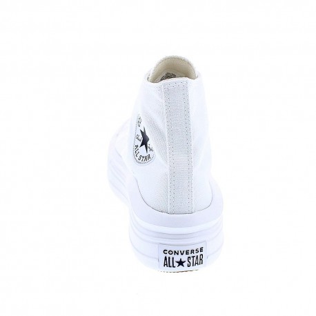 Zapatillas botas Converse zapatos Mujer modelo Chuck Taylor Bota Star Move Blanco Cordón