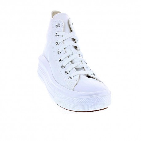 Zapatillas botas Converse zapatos Mujer modelo Chuck Taylor Bota Star Move Blanco Cordón