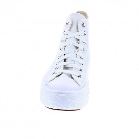 Zapatillas botas Converse zapatos Mujer modelo Chuck Taylor Bota Star Move Blanco Cordón