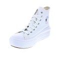 Zapatillas botas Converse zapatos Mujer modelo Chuck Taylor Bota Star Move Blanco Cordón