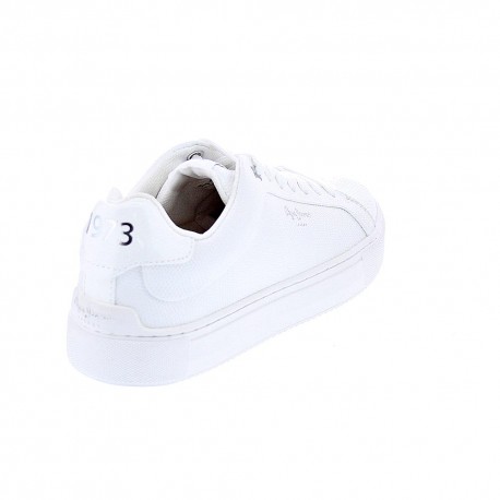 Zapatillas Pepe Jeans zapatos Mujer modelo ADAMS COLLINS Blanco 