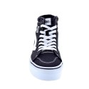 Zapatillas botas Vans zapatos Mujer modelo Filmore Hi Platform Negro Cordón