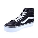 Zapatillas botas Vans zapatos Mujer modelo Filmore Hi Platform Negro Cordón