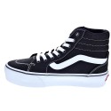 Zapatillas botas Vans zapatos Mujer modelo Filmore Hi Platform Negro Cordón