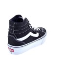 Zapatillas botas Vans zapatos Mujer modelo Filmore Hi Platform Negro Cordón
