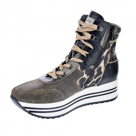 Zapatillas botas Nero Giardini zapatos Mujer modelo I013293D Verde 