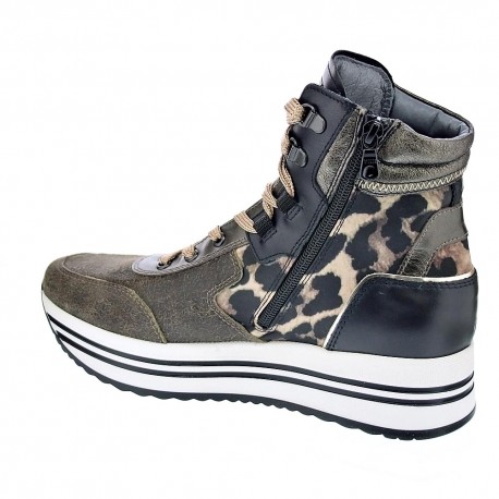 Zapatillas botas Nero Giardini zapatos Mujer modelo I013293D Verde 