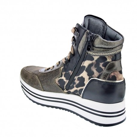 Zapatillas botas Nero Giardini zapatos Mujer modelo I013293D Verde 