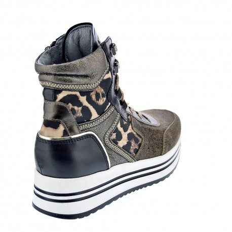 Zapatillas botas Nero Giardini zapatos Mujer modelo I013293D Verde 