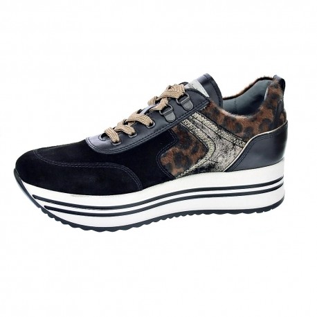 Zapatillas Nero Giardini zapatos Mujer modelo I013290D Negro 