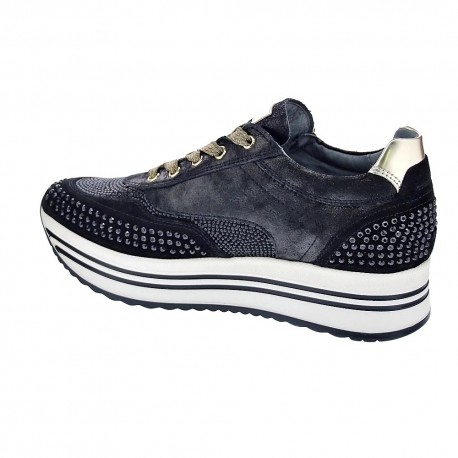 Zapatillas Nero Giardini zapatos Mujer modelo I013301D Negro 