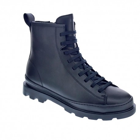 Botines Camper zapatos Mujer modelo Brutus Negro Cremallera