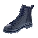 Botines Camper zapatos Mujer modelo Brutus Negro Cremallera