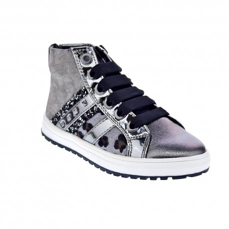 Zapatillas botas Asso zapatos Niña modelo AG12511 Plata 