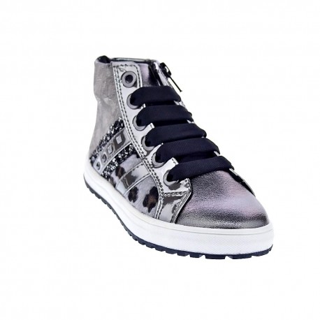Zapatillas botas Asso zapatos Niña modelo AG12511 Plata 