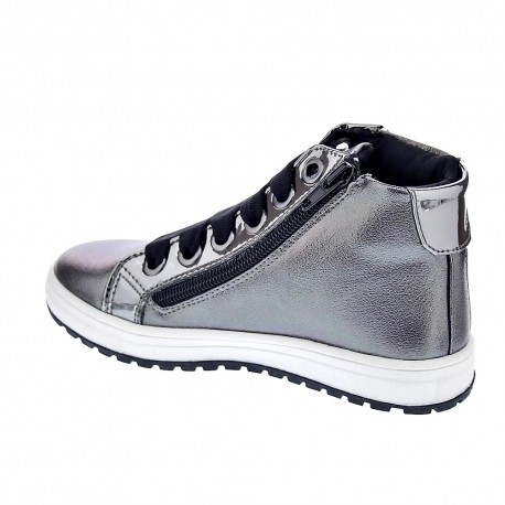 Zapatillas botas Asso zapatos Niña modelo AG12511 Plata 