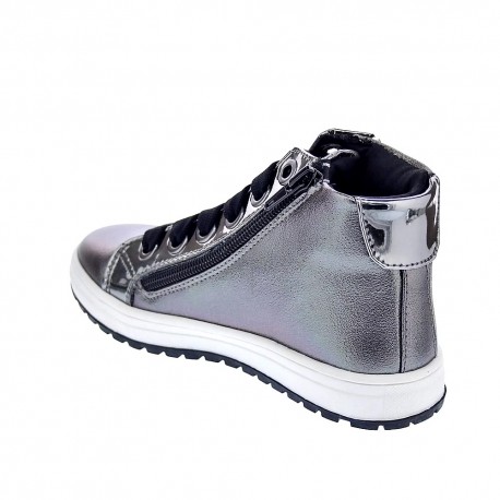 Zapatillas botas Asso zapatos Niña modelo AG12511 Plata 