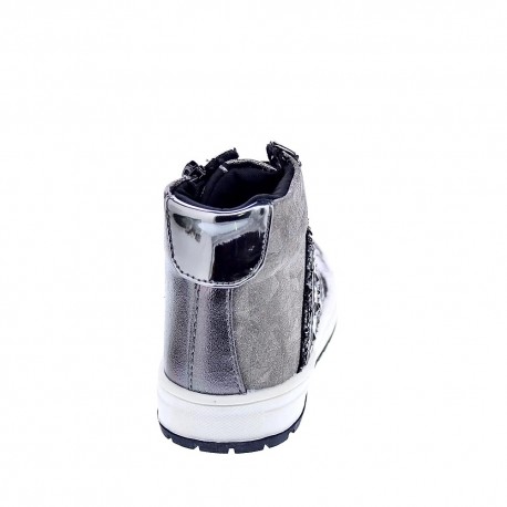 Zapatillas botas Asso zapatos Niña modelo AG12511 Plata 