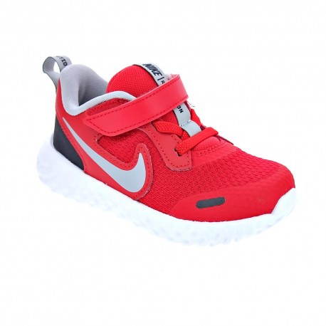 Zapatillas Nike zapatos Niño modelo Revolution 5 Rojo 