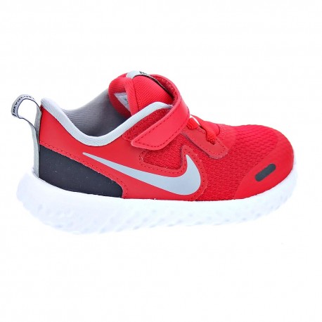 Zapatillas Nike zapatos Niño modelo Revolution 5 Rojo 