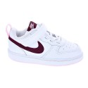 Zapatillas Nike zapatos Niño modelo Court Borught Blanco 