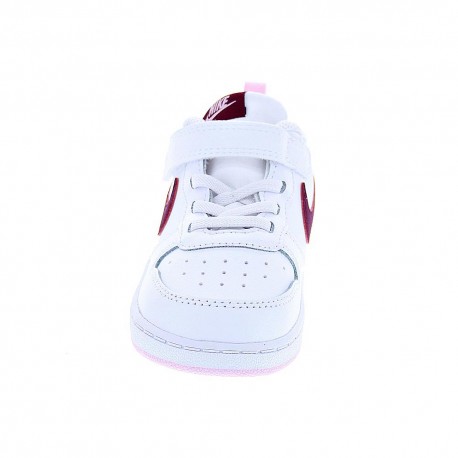 Zapatillas Nike zapatos Niño modelo Court Borught Blanco 