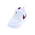 Zapatillas Nike zapatos Niño modelo Court Borught Blanco 