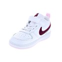 Zapatillas Nike zapatos Niño modelo Court Borught Blanco 