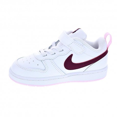 Zapatillas Nike zapatos Niño modelo Court Borught Blanco 