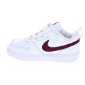 Zapatillas Nike zapatos Niño modelo Court Borught Blanco 