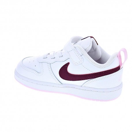 Zapatillas Nike zapatos Niño modelo Court Borught Blanco 