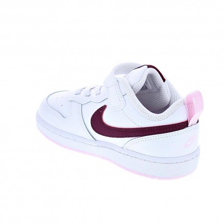 Zapatillas Nike zapatos Niño modelo Court Borught Blanco 