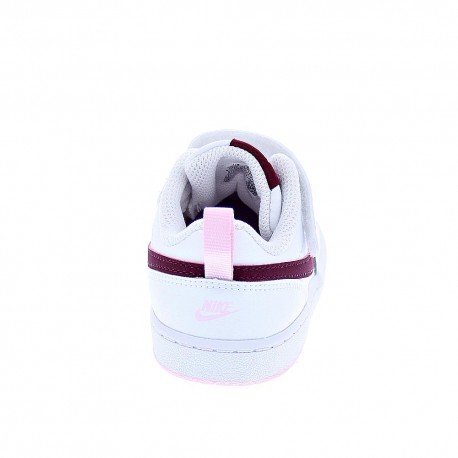 Zapatillas Nike zapatos Niño modelo Court Borught Blanco 