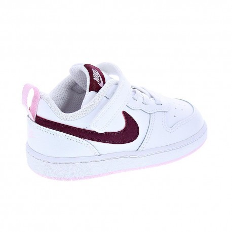 Zapatillas Nike zapatos Niño modelo Court Borught Blanco 