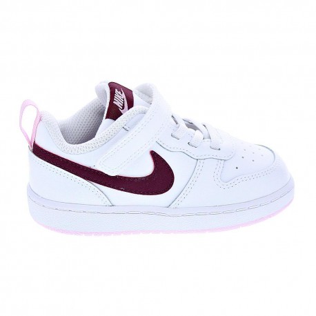 Zapatillas Nike zapatos Niño modelo Court Borught Blanco 