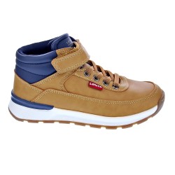 Zapatillas botas Levis zapatos Niño modelo Ascot Marrón  2